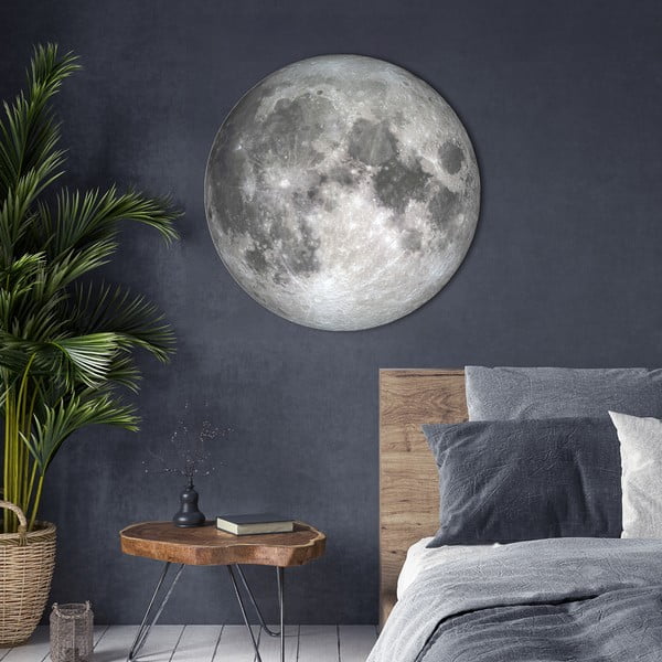 Kép ø 70 cm The Moon – Malerifabrikken-image-1