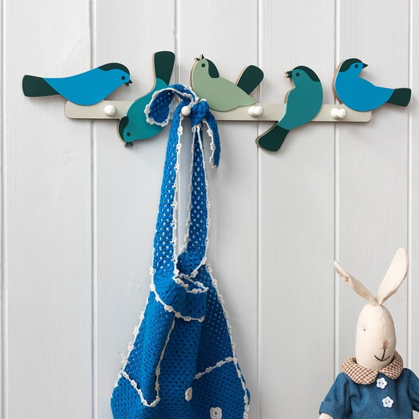 Kék fali fogas Garden Bird – Rex London-image-2