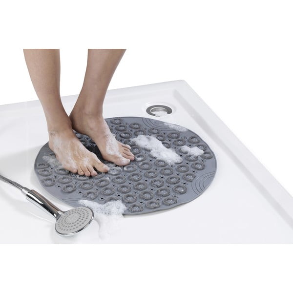 Szürke csúszásgátló alátét zuhanyfülkébe 55x55 cm - Maximex-image-2