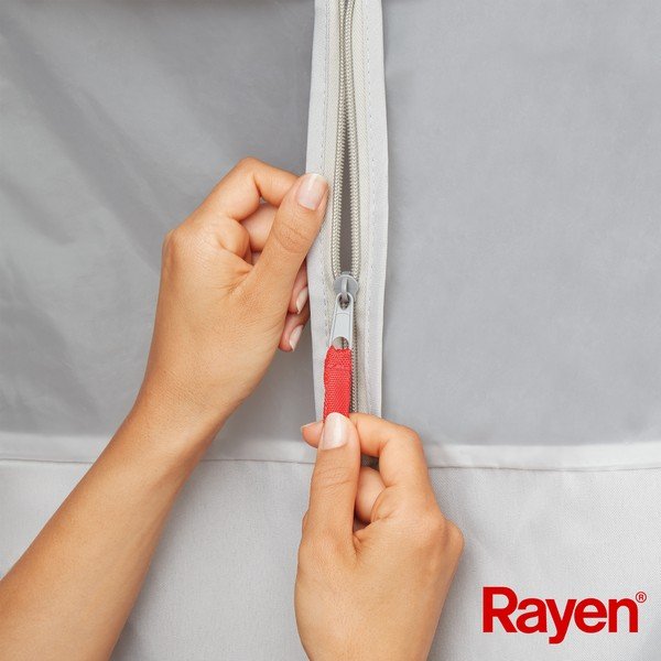 Függő textil gardrób rendszerező – Rayen-image-1