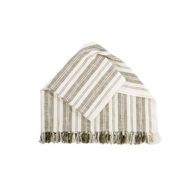 Zöld pamut takaró 150x200 cm Indira – Tiseco Home Studio-image-4