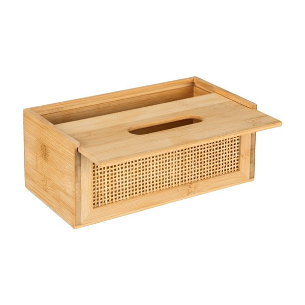 Rattan-bambusz zsebkendőtartó Allegre – Wenko-image-4