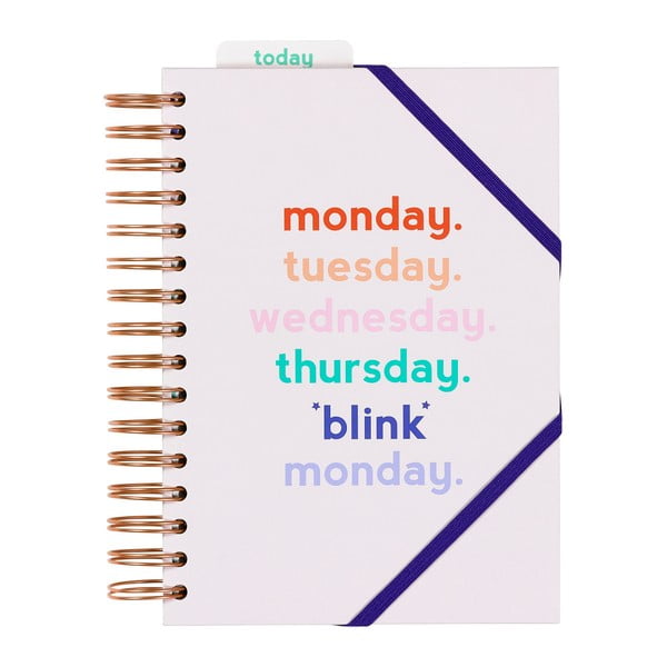 Monday Blink jegyzetfüzet, 200 lapos - Yes studio