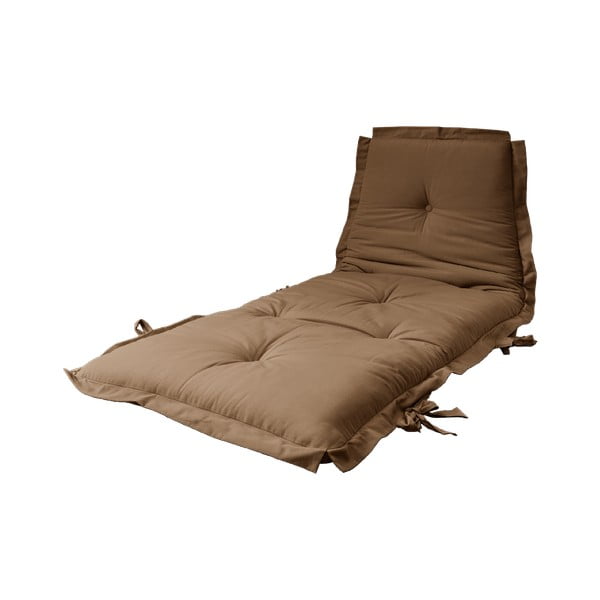Sit & Sleep Mocca variálható kávébarna futon, 80 x 200 cm - Karup Design