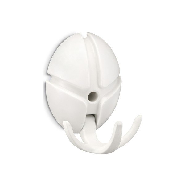 Fehér fali műanyag akasztó Tick – Spinder Design-image-1