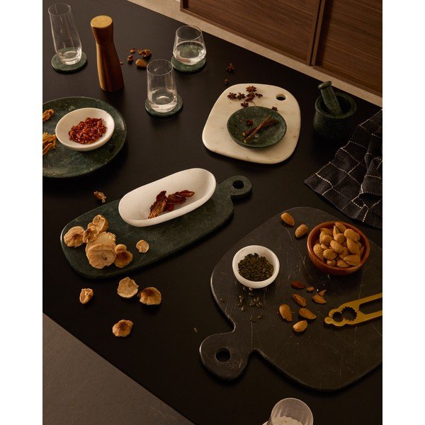 Márvány szervírozó vágódeszka 20 x 3 cm Obar – Kave Home-image-2