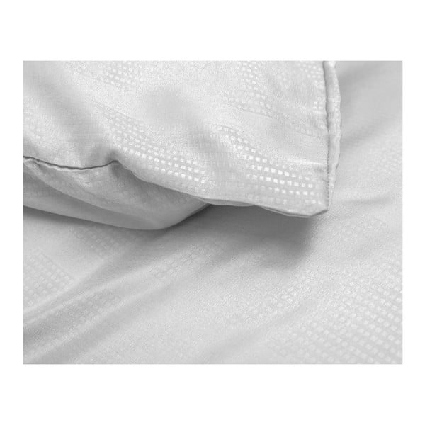 Montreal fehér egyszemélyes perkál ágyneműhuzat garnitúra, 140 x 200 cm - Sleeptime-image-1