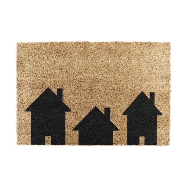 Kókuszrost lábtörlő 40x60 cm Home Is Where the Heart Is – Artsy Doormats