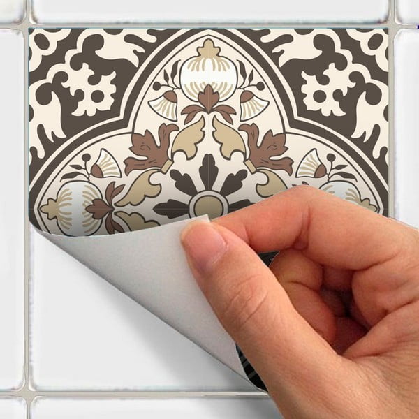 Ancône 9 db-os dekor falmatrica szett, 15 x 15 cm - Ambiance-image-3