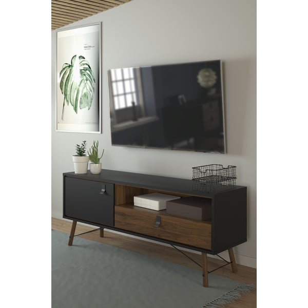 Ry fekete TV-állvány - Tvilum-image-1