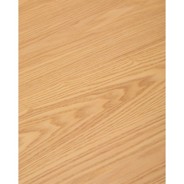 Étkezőasztal kőrisfa dekorral 90x160 cm Indara – Kave Home-image-4