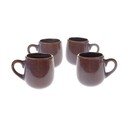 Lila kerámia eszpresszó bögre szett 4 db-os 100 ml – Dakls