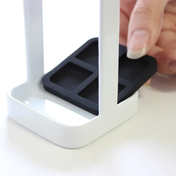 Tower Slim fehér fogkefetartó - YAMAZAKI-image-2