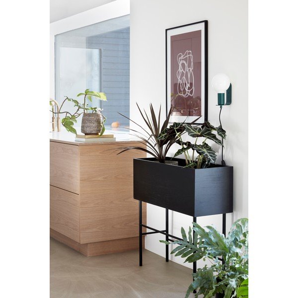 Kerámia kézzel készített kaspó szett 2 db-os ø 18 cm Capri – Hübsch-image-2