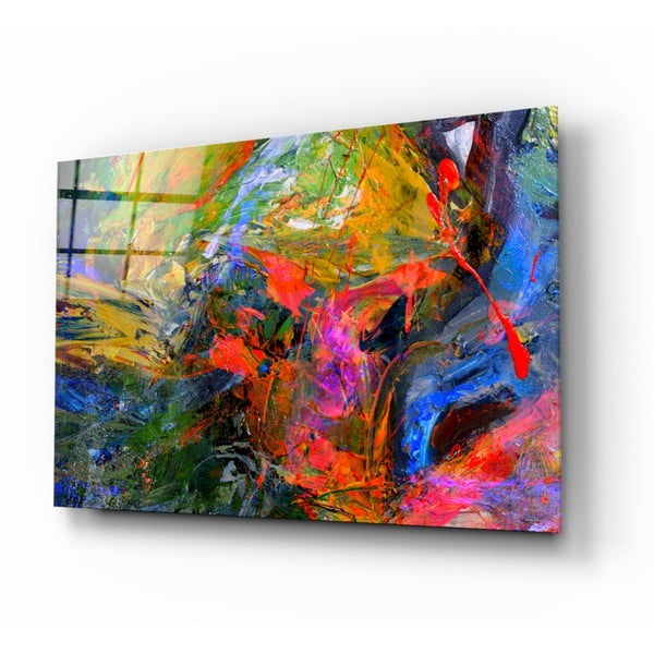 Color Burst üvegkép, 72 x 46 cm - Insigne