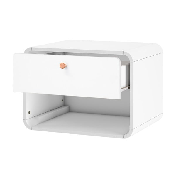 Cassie fehér függő éjjeliszekrény - Støraa-image-1