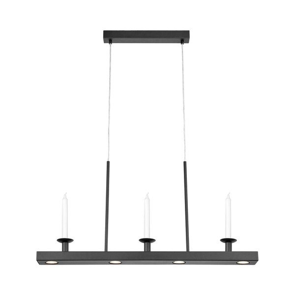Fekete fém LED dimmelhető függőlámpa Dining – Markslöjd