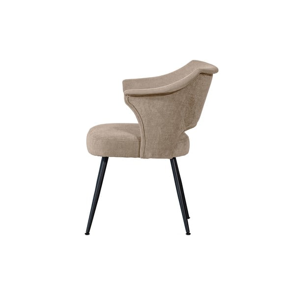Bézs bársony étkezőszék szett 2 db-os Sits – Basiclabel -image-3