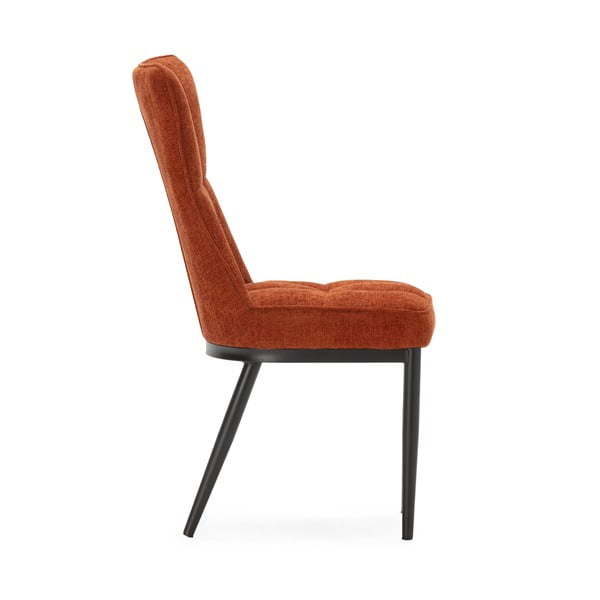 Terrakotta színű étkezőszék szett 2 db-os Damon – Marckeric-image-4