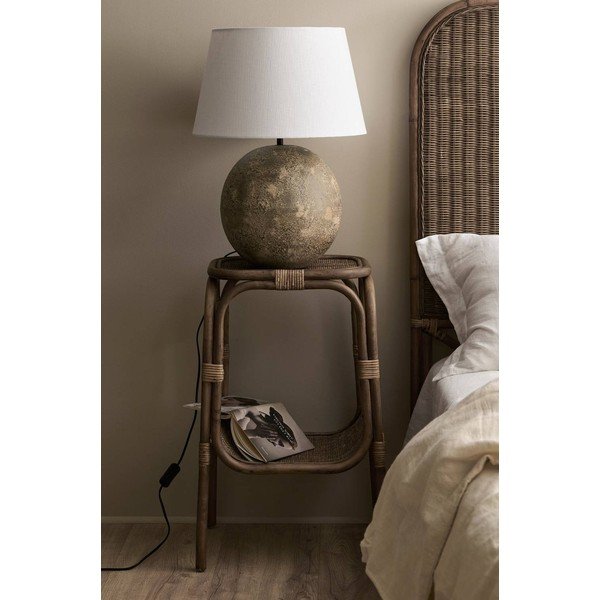 Rattan kerek tárolóasztal ø 41 cm Magnolia – Ellos Home-image-2
