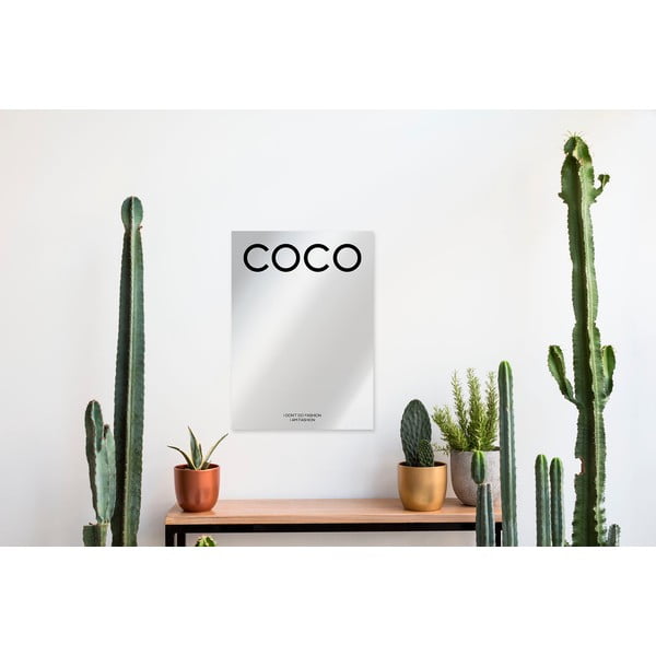 Coco Chanel falitükör, 70 x 50 cm - Little Nice Things-image-1