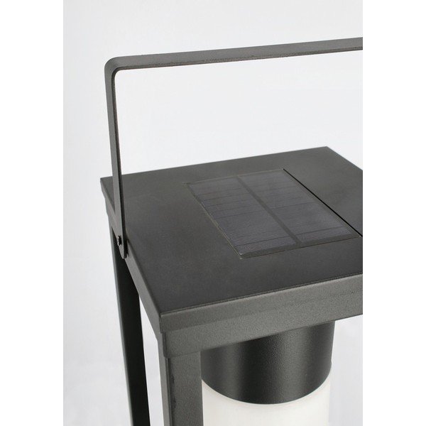 Fekete napelemes-USB LED lámpás (magasság 75 cm) Solar – Bizzotto-image-3