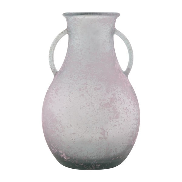 Anfora rózsaszín újrahasznosított üveg váza, ⌀ 32 cm - Mauro Ferretti