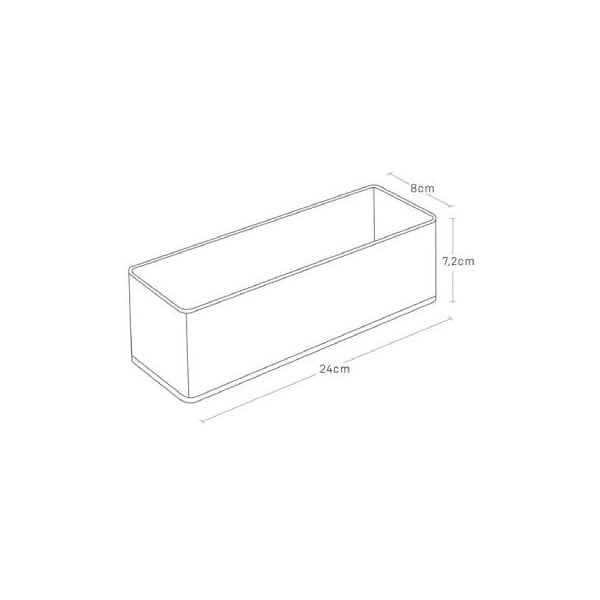 Műanyag fiókrendszerező készlet 2 db-os Tower – YAMAZAKI-image-4