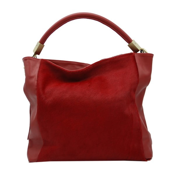 Sarmuto piros táska valódi bőrből - Andrea Cardone