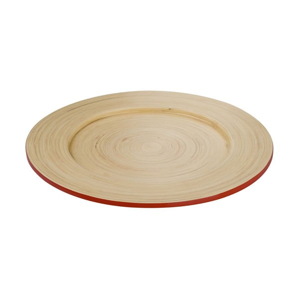 Kyoto Red bambusz tányér - Premier Housewares