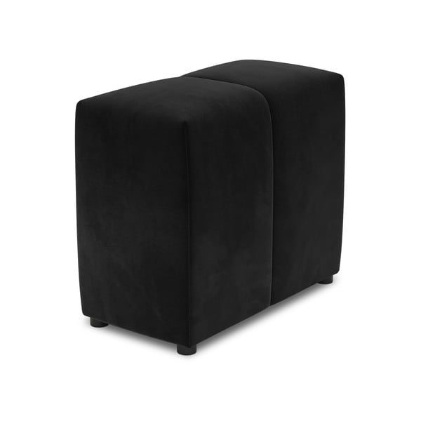 Fekete bársony háttámla moduláris kanapéhoz Rome Velvet - Cosmopolitan Design