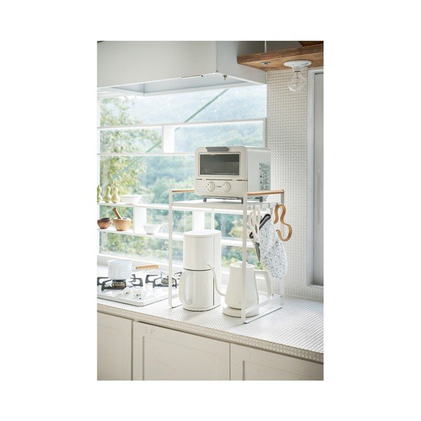 Tosca fehér konyhai polc - YAMAZAKI-image-2