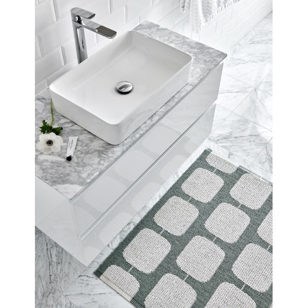 Zöld-krémszínű kültéri-beltéri futószőnyeg 70x300 cm Sten Army – Pappelina-image-4