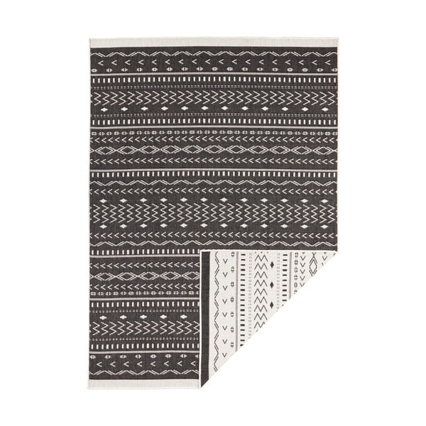 Kuba fekete-krémszínű kültéri szőnyeg, 290 x 200 cm - NORTHRUGS-image-2