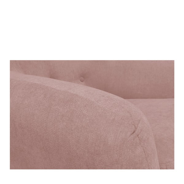 London világos rózsaszín fotel - Cosmopolitan design-image-4