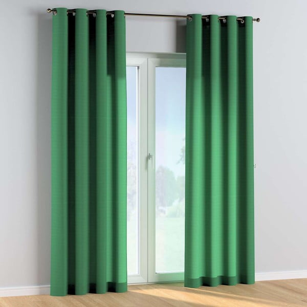 Zöld függöny 260x130 cm Happiness - Yellow Tipi-image-1