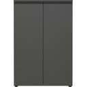 Antracitszürke szekrény 81x120 cm Bedano – Germania