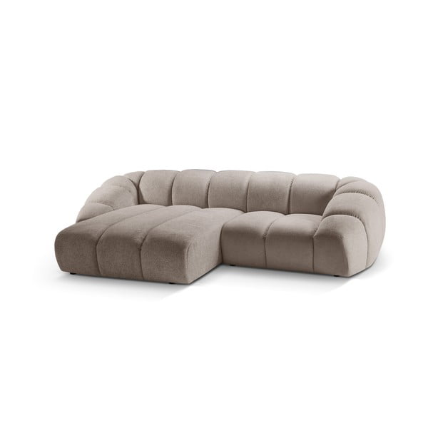Bézs sarokkanapé (bal oldali) Diana – Micadoni -image-2