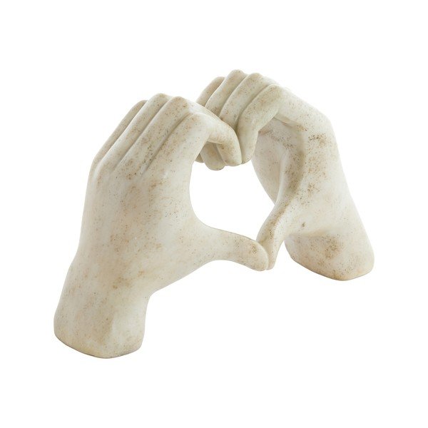 Poligyanta szobor (magasság 15 cm) Hands – Light & Living