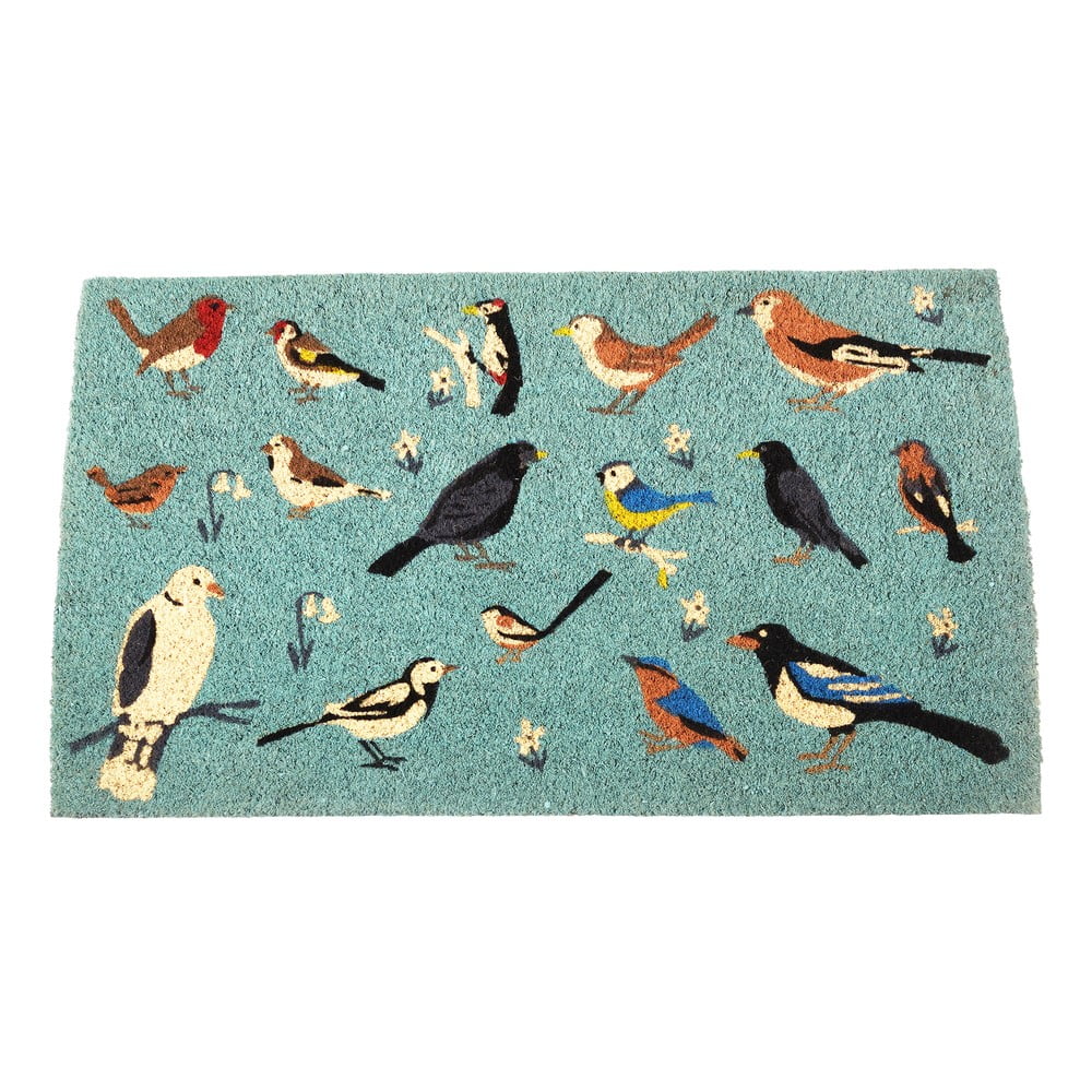 Kókuszrost lábtörlő 43x73 cm Garden Birds Rex London