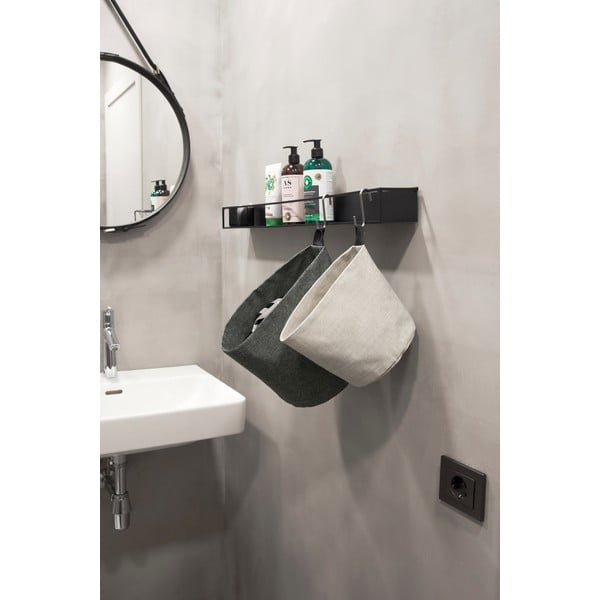 Textil tárolókosár ø 17x17 cm Soft Storage – Bigso Box of Sweden-image-1