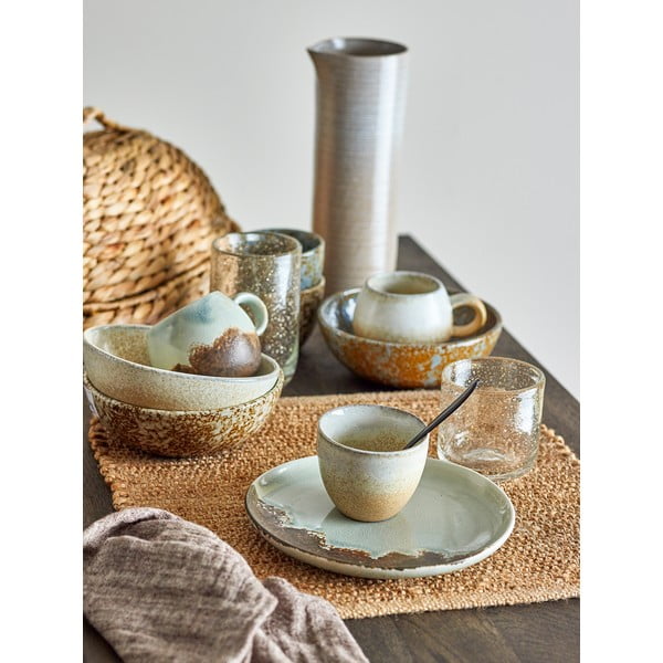 Barna-krémszínű kerámia bögre 280 ml Paula – Bloomingville-image-2