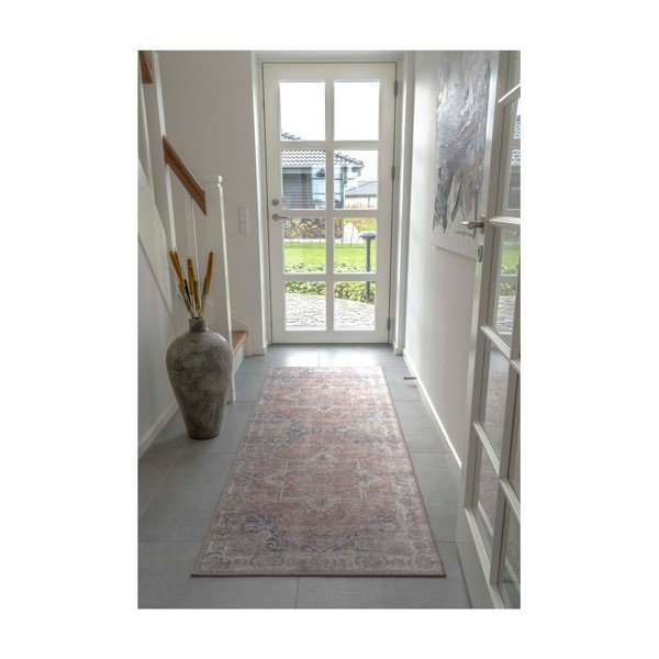 Kék-narancssárga futószőnyeg 200x80 cm Havana - House Nordic-image-2