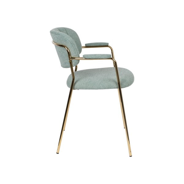 Világoszöld étkezőszék szett 2 db-os Jolien – White Label-image-3