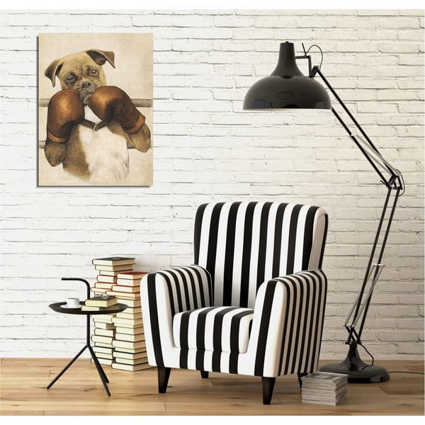 Boxer vászon fali kép, 30 x 40 cm-image-1