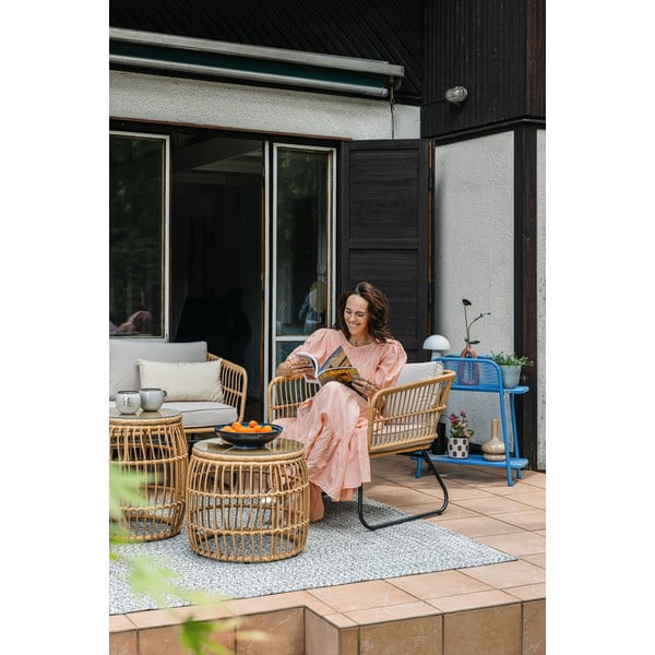 Vistdal 2 db műrattan kerti fotel - Bonami Essentials-image-3