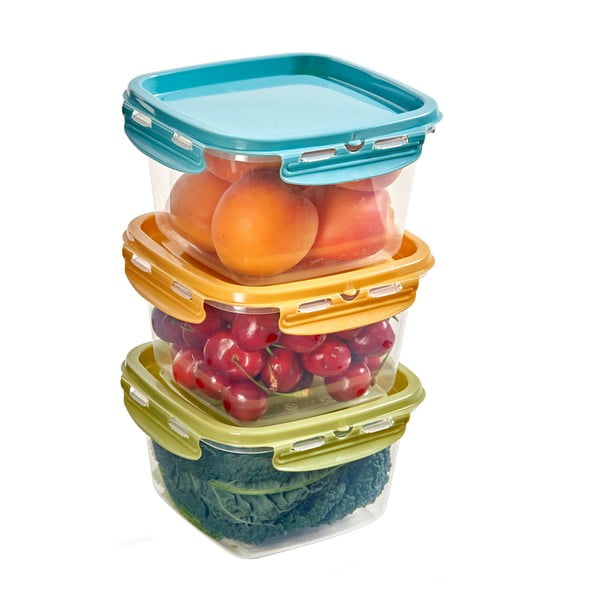 Élelmiszertartó doboz szett 3 db-os Snipslock – Snips