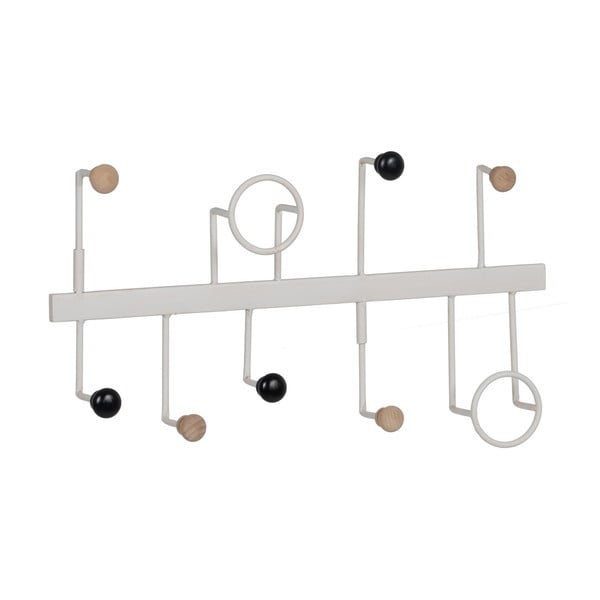 Fehér fém fali fogas – Ixia-image-1