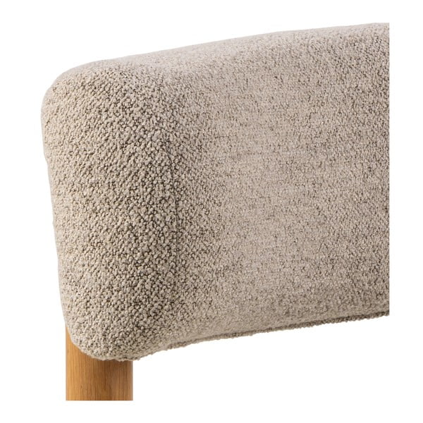 Bézs buklé fotel Burley – Actona-image-4