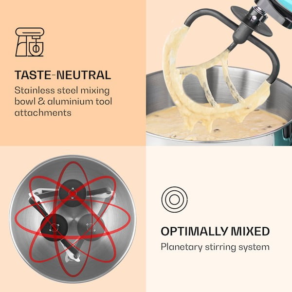 Bella Pico 2G bézs konyhai robotgép - Klarstein-image-2